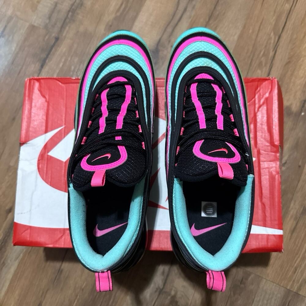 Nike Air Max 97 Hyper Turquoise South Beach - Picture 3 of 10